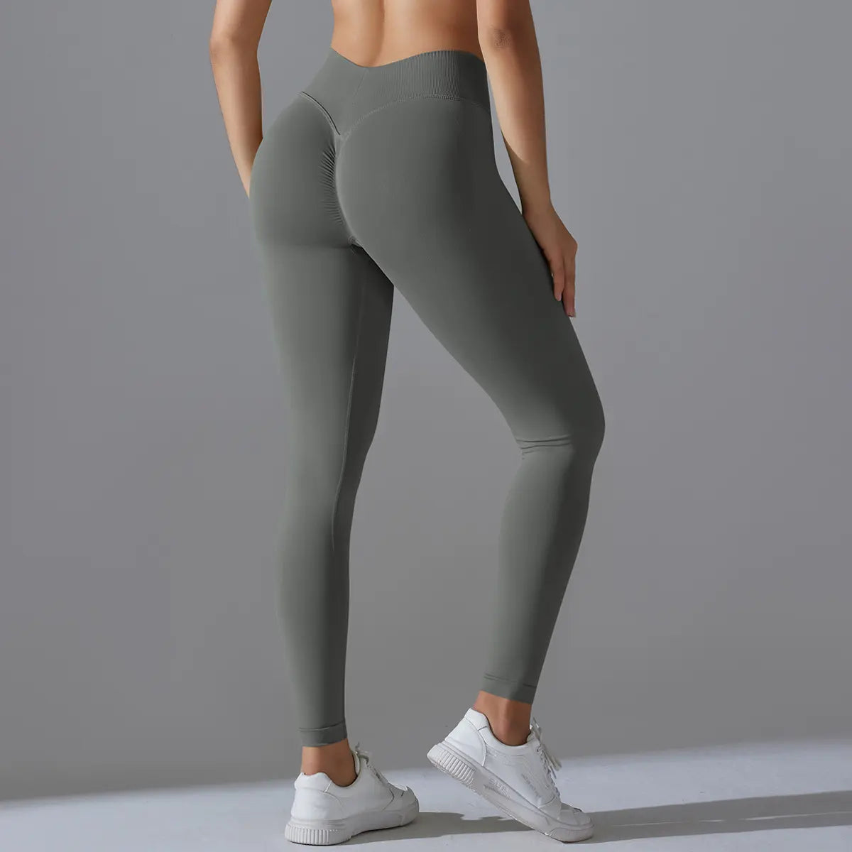 UPGROTH Women’S Seamless High Waisted V-Waist Leggings, Quick-Dry Tummy Control Athleisure Gym Clothes, Stretch Activewear for Yoga Workout & Made for Yoga & Gym Days,Back to School,Back to School Haul