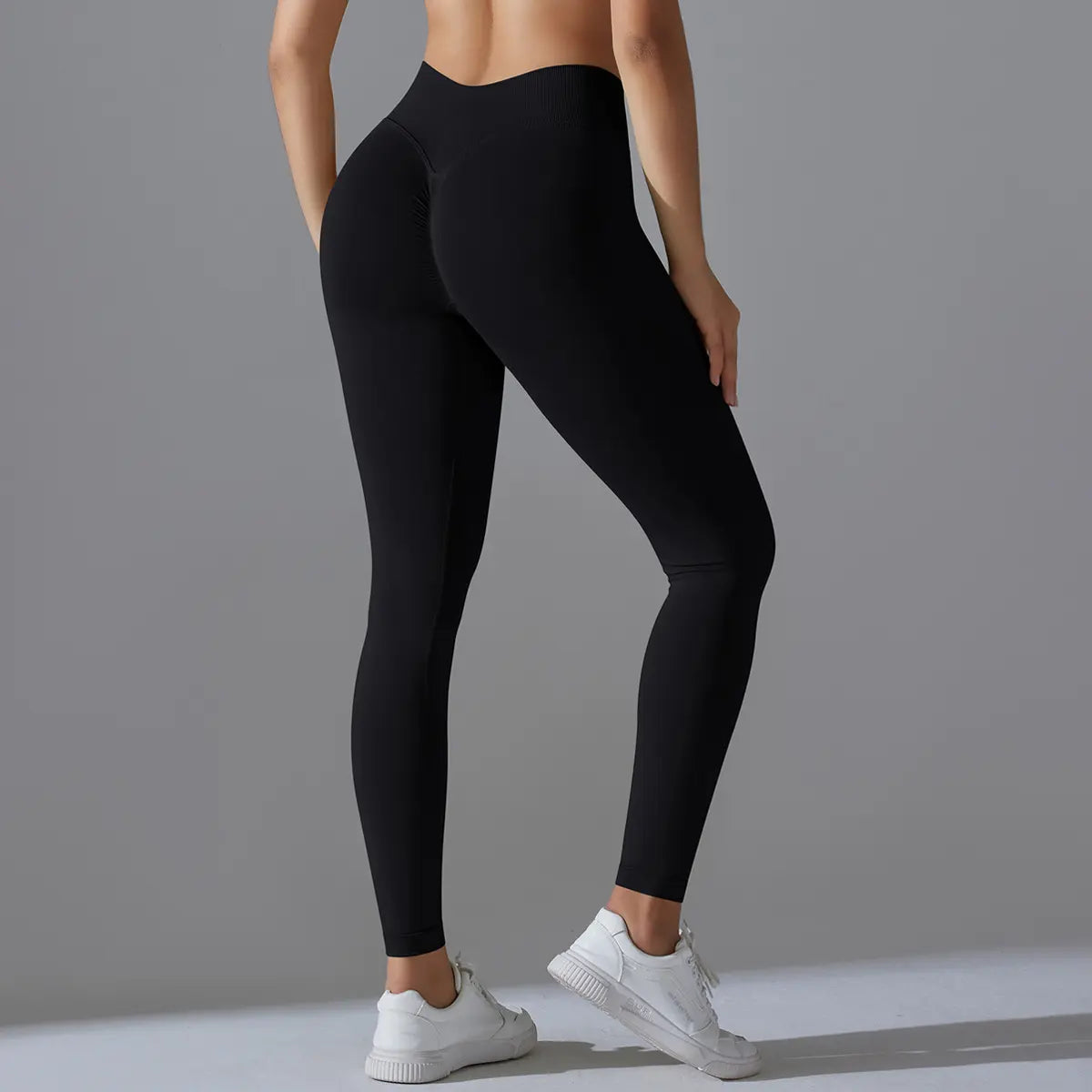 UPGROTH Women’S Seamless High Waisted V-Waist Leggings, Quick-Dry Tummy Control Athleisure Gym Clothes, Stretch Activewear for Yoga Workout & Made for Yoga & Gym Days,Back to School,Back to School Haul