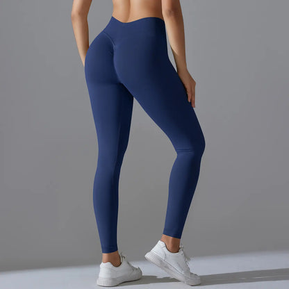 UPGROTH Women’S Seamless High Waisted V-Waist Leggings, Quick-Dry Tummy Control Athleisure Gym Clothes, Stretch Activewear for Yoga Workout & Made for Yoga & Gym Days,Back to School,Back to School Haul