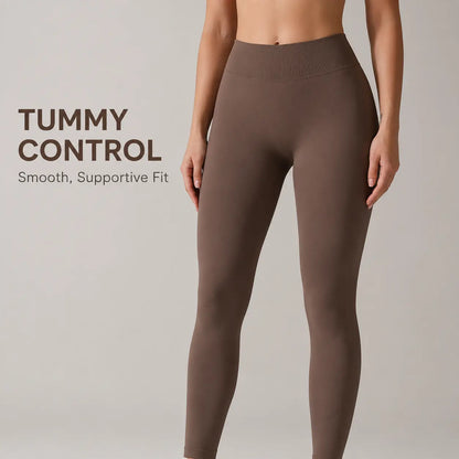 UPGROTH Women’S Seamless High Waisted V-Waist Leggings, Quick-Dry Tummy Control Athleisure Gym Clothes, Stretch Activewear for Yoga Workout & Made for Yoga & Gym Days,Back to School,Back to School Haul